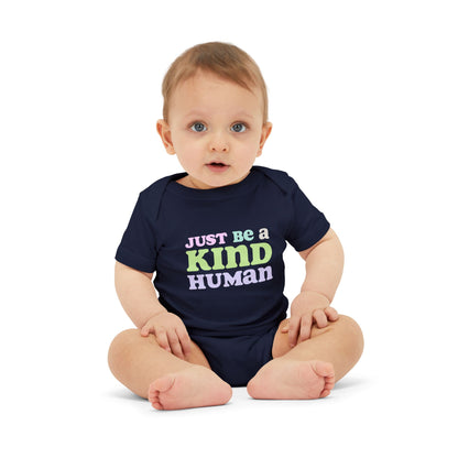Kind Human - Unisex Baby - on Light & Dark Onsies👕