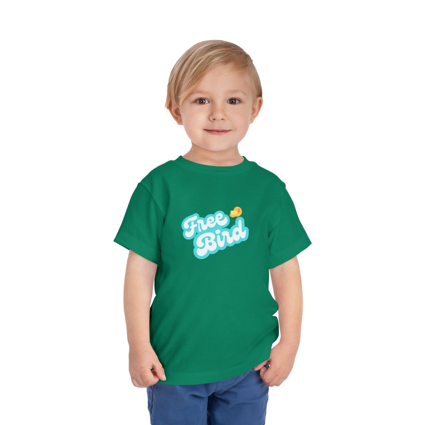 Free Bird - Unisex Toddler/Kid - Front Print on Light & Dark Tees👕