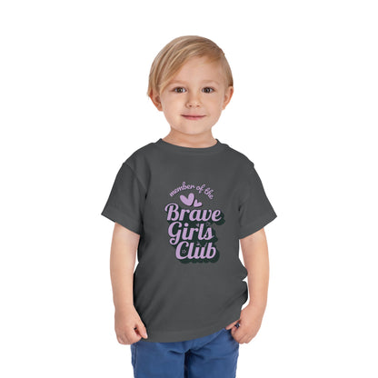 Brave Girls Club - Unisex Toddler/Kid - Front  Print on Light & Dark Tees 👕