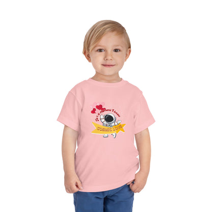 Cosmic Love - Unisex Toddler/Kid - Front Print on Light & Dark Tees👕
