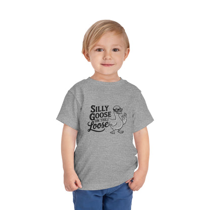 Loose Silly Goose - Toddler Unisex - Front Print on Light & Dark Tees👕
