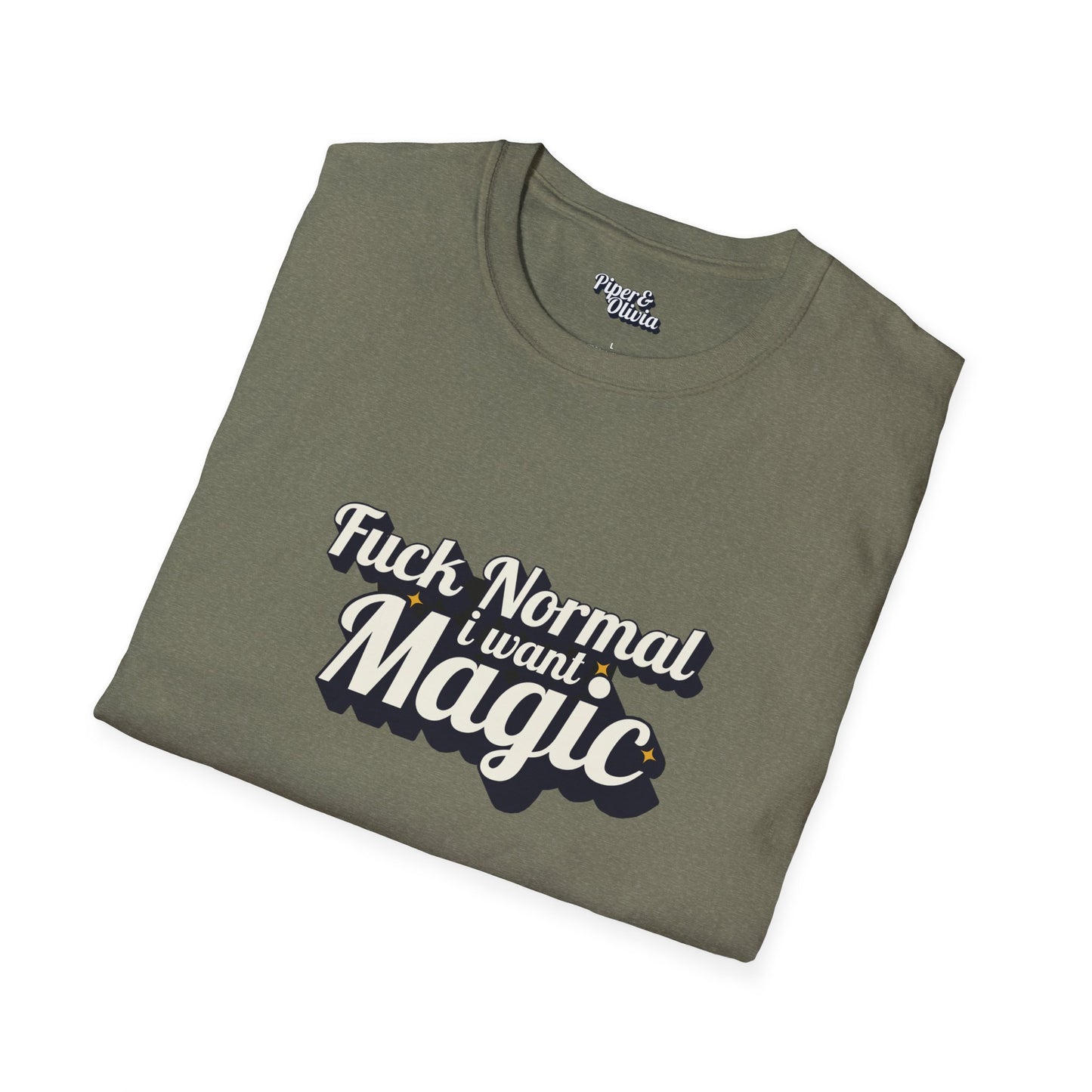 I Want Magic Bold - Unisex - On Dark and Light Colored Tee👕