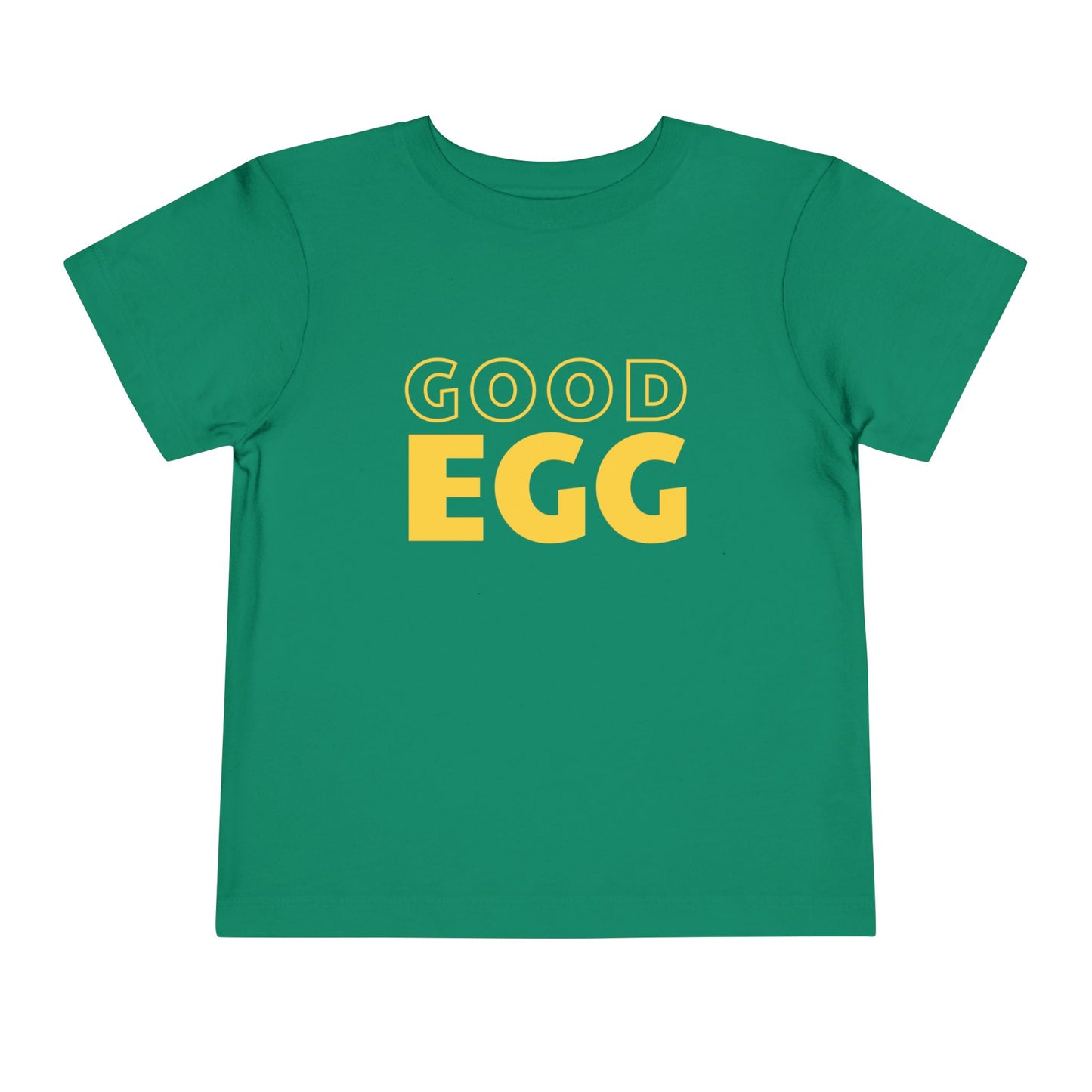 Good Egg - Unisex Toddler/Kid - Front  Back Print on Light & Dark Tees 👕