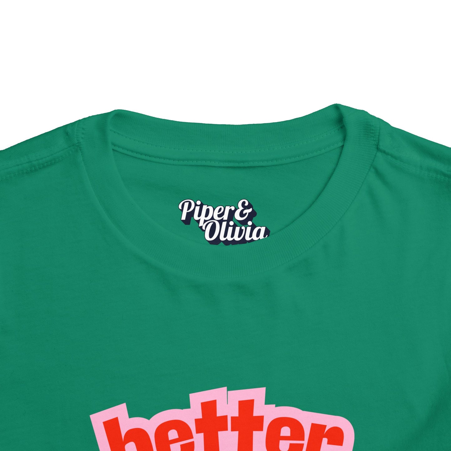 Better Days - Unisex Toddler/Kid - Front  Print on Light & Dark Tees 👕