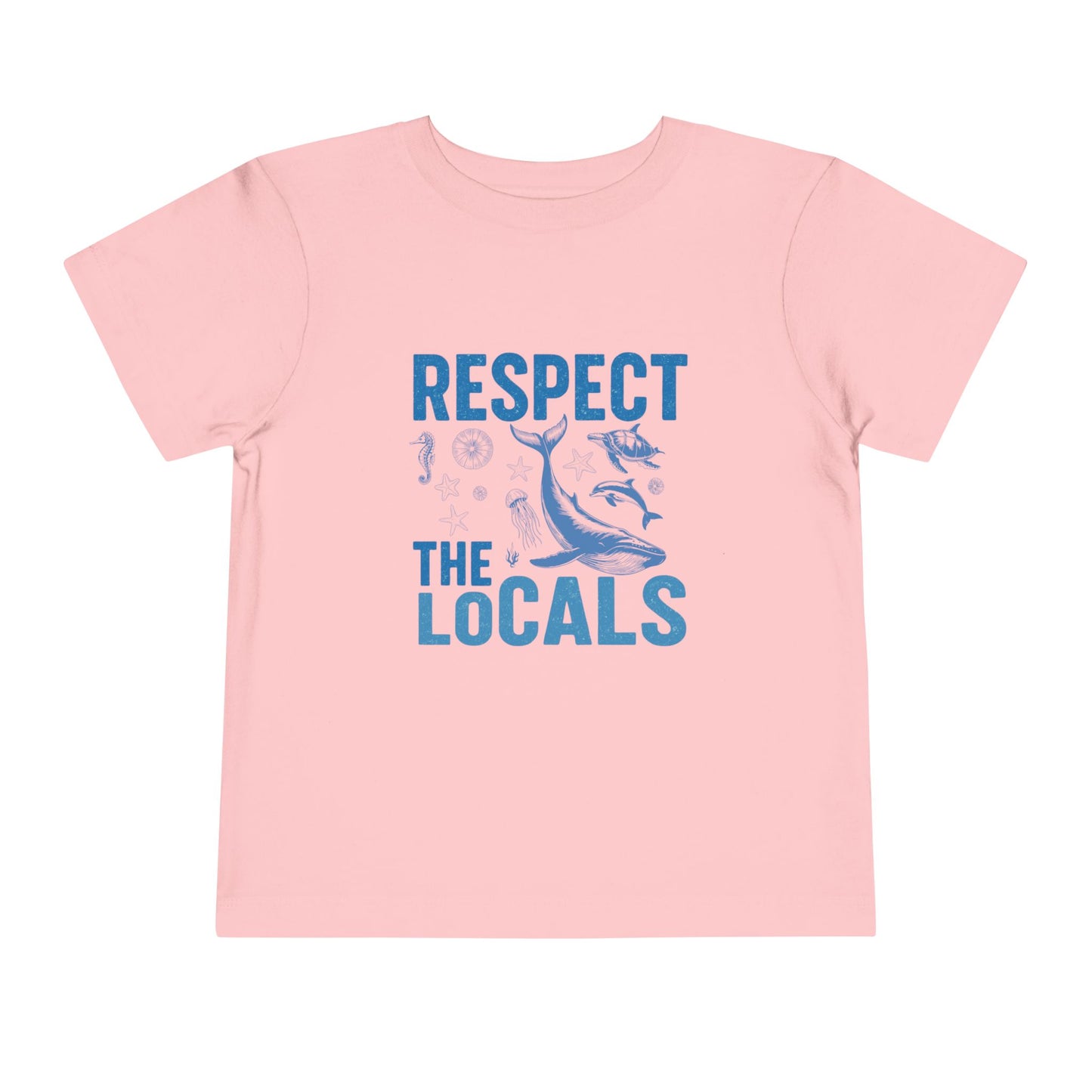 Respect Locals - Front Print on Light & Dark Tees 👕