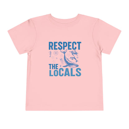 Respect Locals - Front Print on Light & Dark Tees 👕