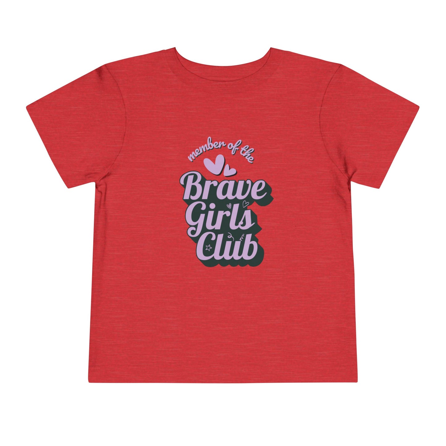 Brave Girls Club - Unisex Toddler/Kid - Front  Print on Light & Dark Tees 👕