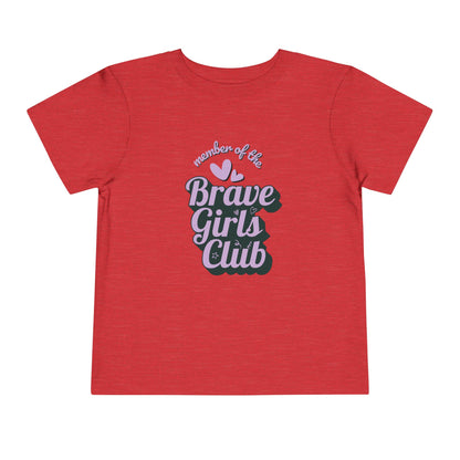 Brave Girls Club - Unisex Toddler/Kid - Front  Print on Light & Dark Tees 👕