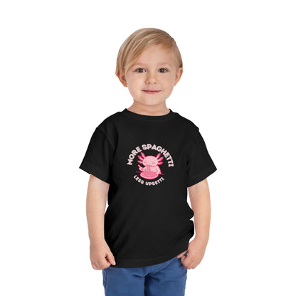 More Spaghetti - Unisex Toddler/Kid - Front Print on Light & Dark Tees👕
