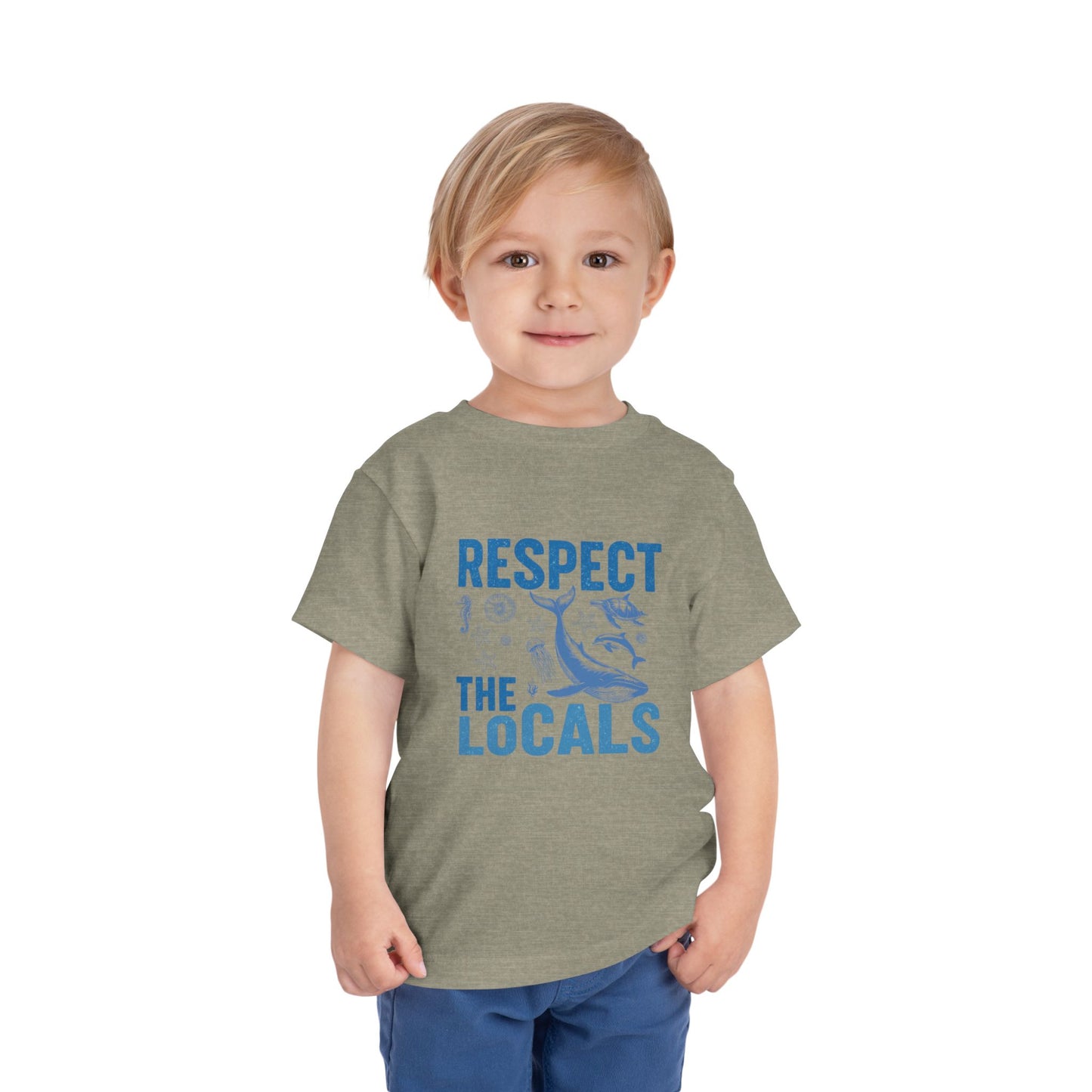 Respect Locals - Front Print on Light & Dark Tees 👕