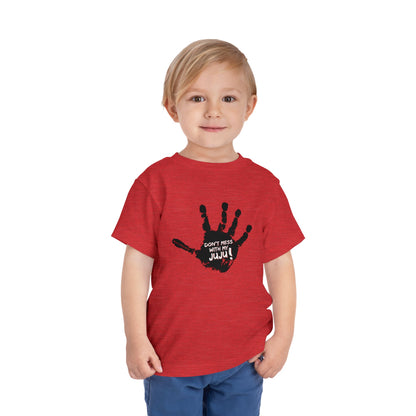 Mess With My Juju - Unisex Toddler/Kid - Front  Print on Light & Dark Tees 👕