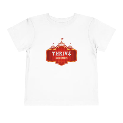 Thrive Amid Chaos - Unisex Toddler/Kid - Front  Print on Light & Dark Tees 👕