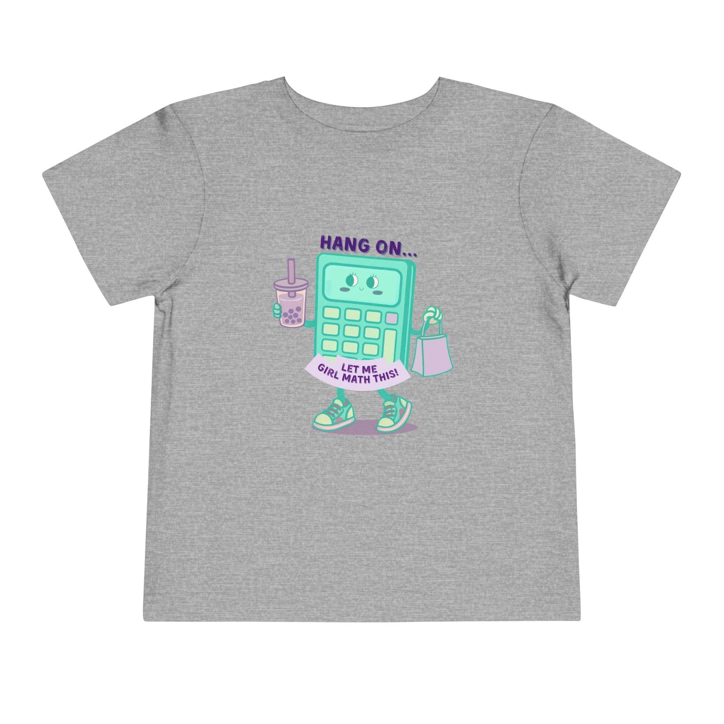 Girl Math - Unisex Toddler/Kid - Front Print on Light & Dark Tees 👕