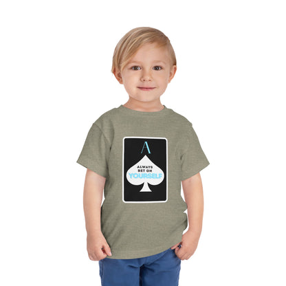 Bet On Yourself - Unisex Toddler/Kid - Front Print on Light & Dark Tees👕