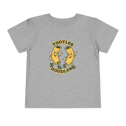 Tootles Noodles - Unisex Toddler/Kid - Front  Print on Light & Dark Tees 👕
