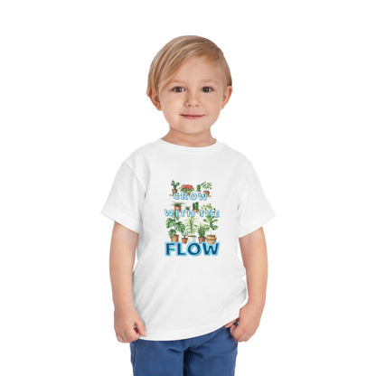 Grow With The Flow - Unisex Toddler/Kid - Front & Back Print on Light & Dark Tees👕