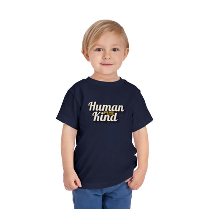 Human Kind - Unisex Toddler/Kid - Front Print on Light & Dark Tees👕