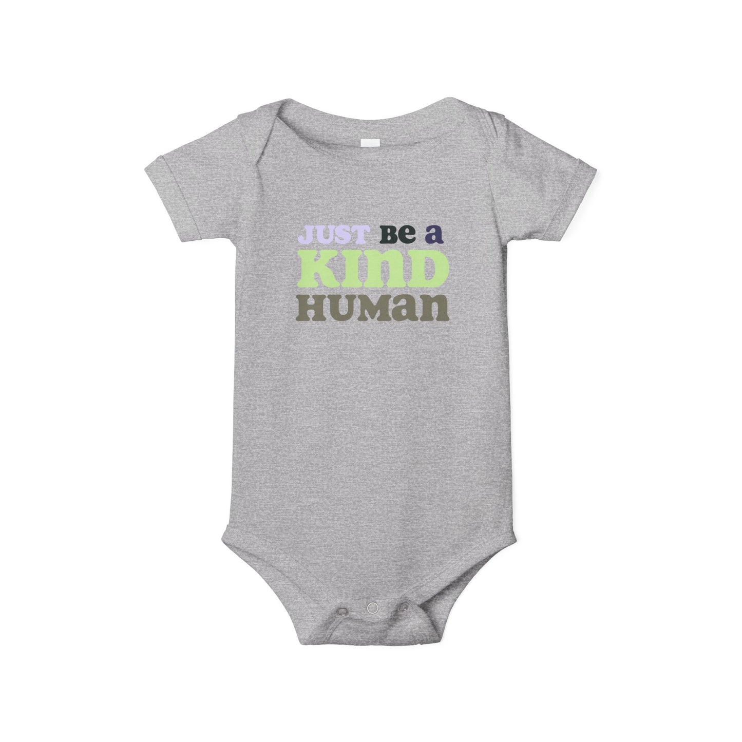 Kind Human - Unisex Baby - on Light & Dark Onsies👕