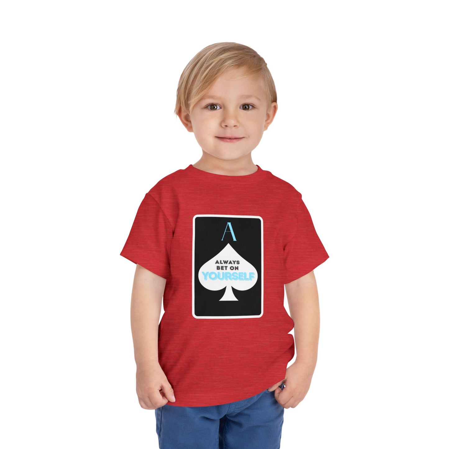 Bet On Yourself - Unisex Toddler/Kid - Front Print on Light & Dark Tees👕