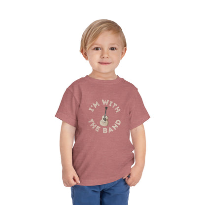 With The Band - Unisex Toddler/Kid - Front & Back Print on Light & Dark Tees👕