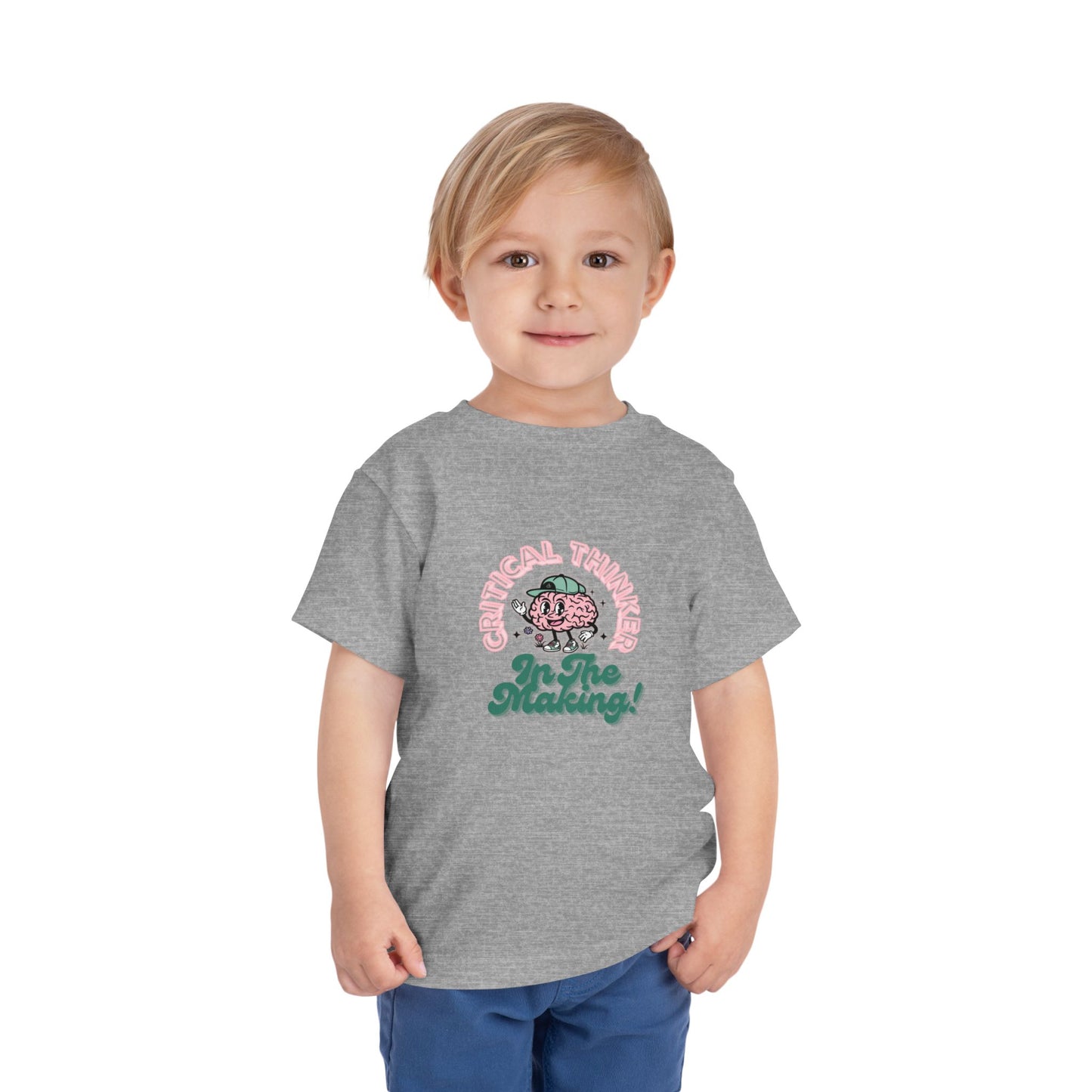 In The Making - Toddler - Front Print on Light & Dark Tees👕