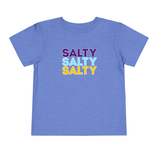 Salty Lil' Stinker - Unisex Toddler/Kid  - Front & Back Print on Light & Dark Tees👕