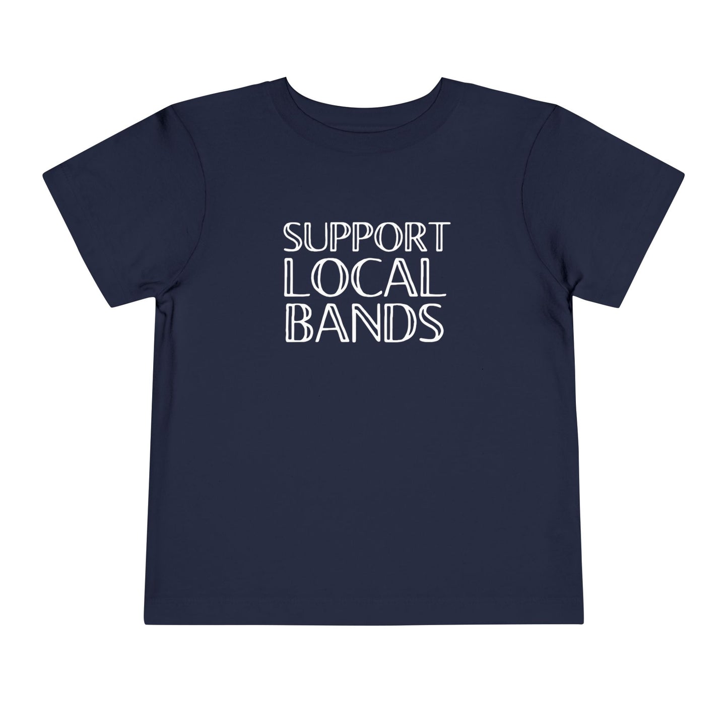 Support Local Bands - Unisex Toddler/Kid - Front Print on Light & Dark Tees👕