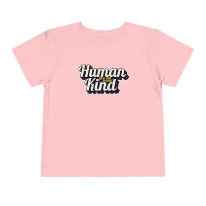Human Kind - Unisex Toddler/Kid - Front Print on Light & Dark Tees👕