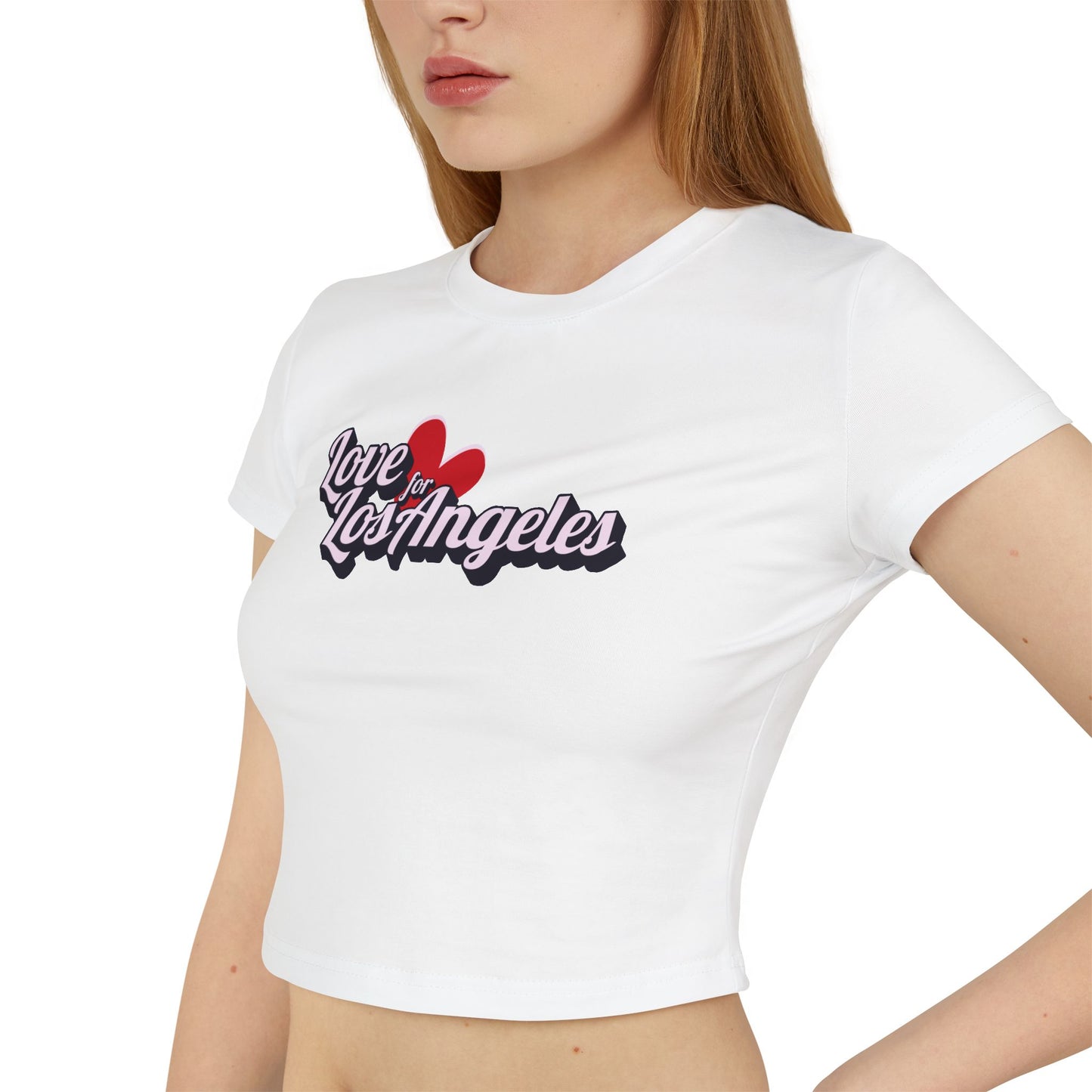 Love for Los Angeles - Women's Baby Tee👕