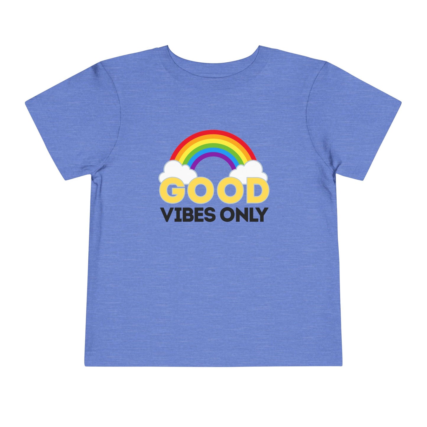 Good Vibes - Unisex Toddler/Kid - Front Print on Light & Dark Tees👕