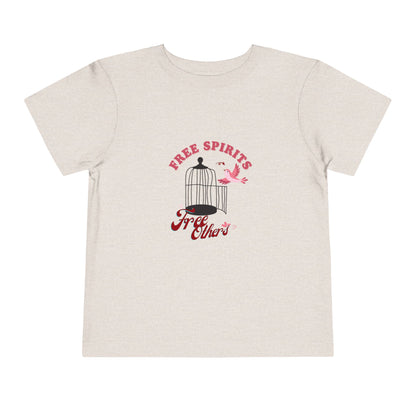 Free Spirits - Toddler Unisex - Front Print on Light & Dark Tees👕