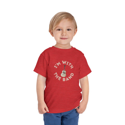 With The Band - Unisex Toddler/Kid - Front & Back Print on Light & Dark Tees👕