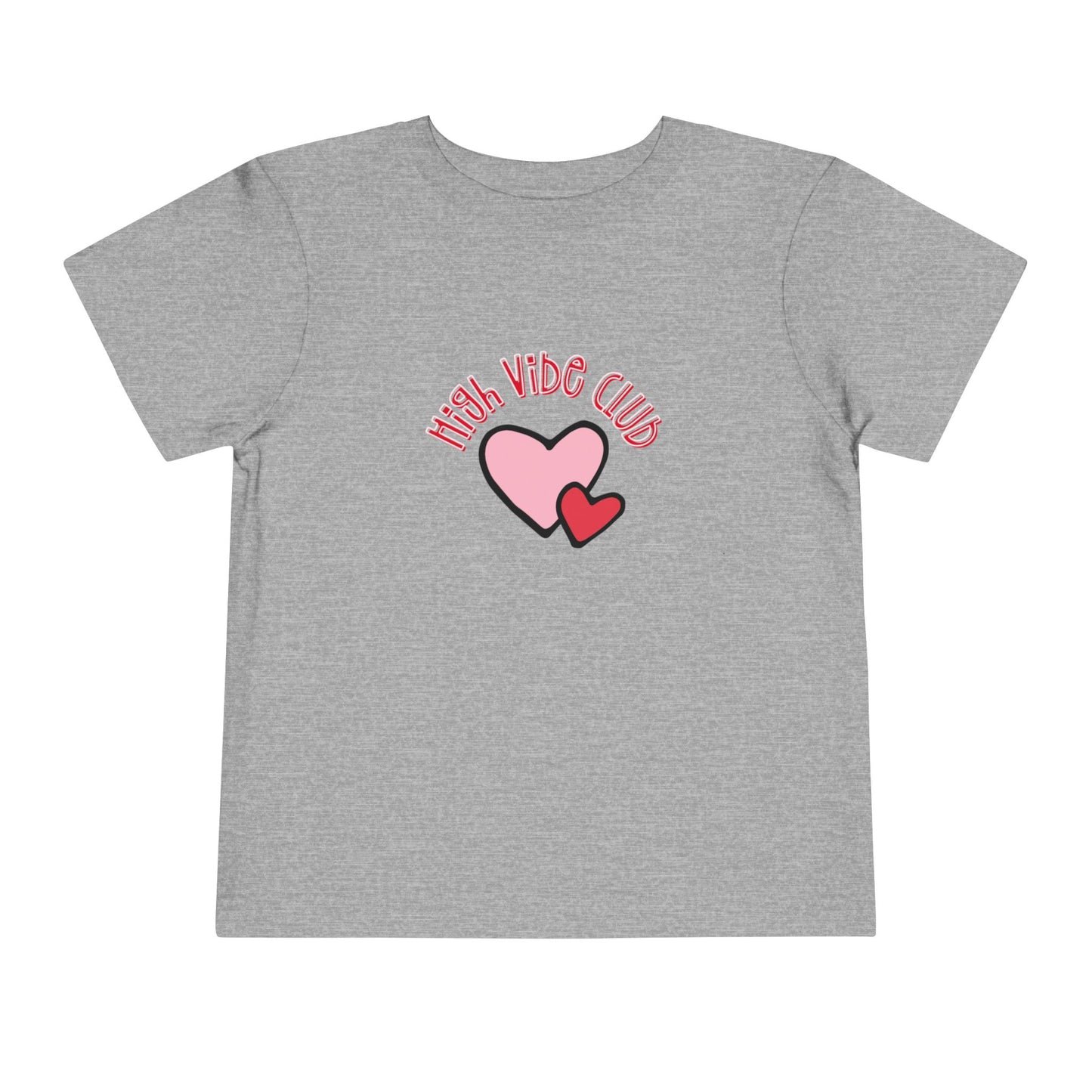 High Vibe Club - Toddler Unisex - Front and Back Print on Light & Dark Tees👕