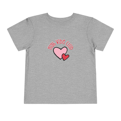 High Vibe Club - Toddler Unisex - Front and Back Print on Light & Dark Tees👕