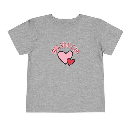 High Vibe Club - Toddler Unisex - Front and Back Print on Light & Dark Tees👕