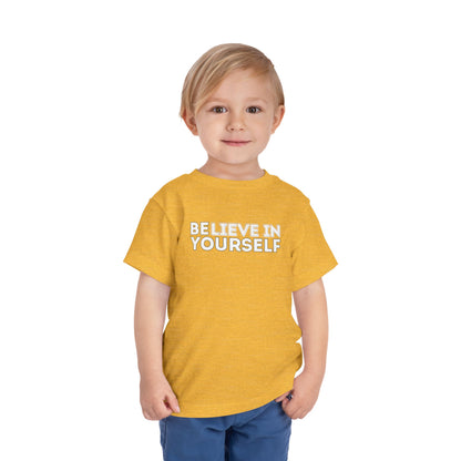 Believe In Yourself - Unisex Toddler/Kid - Front Print on Light & Dark Tees👕