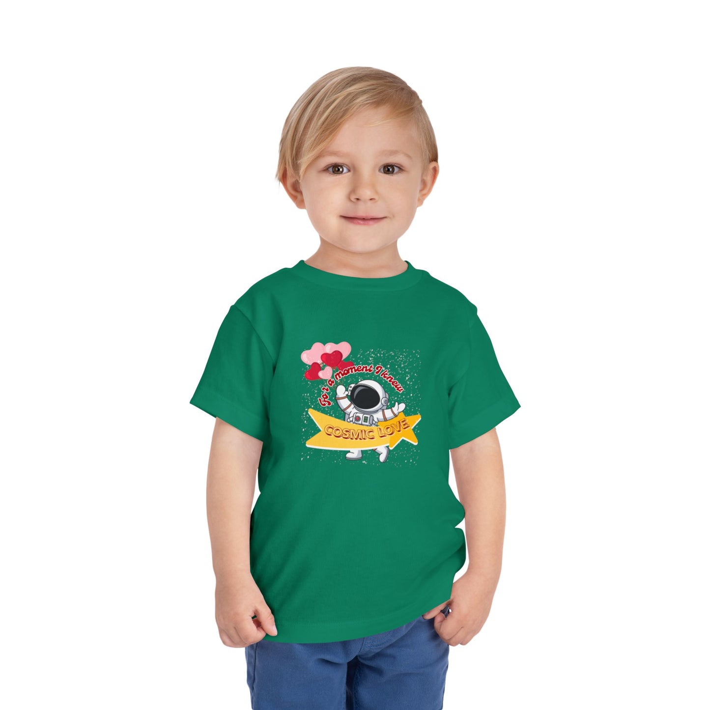Cosmic Love - Unisex Toddler/Kid - Front Print on Light & Dark Tees👕