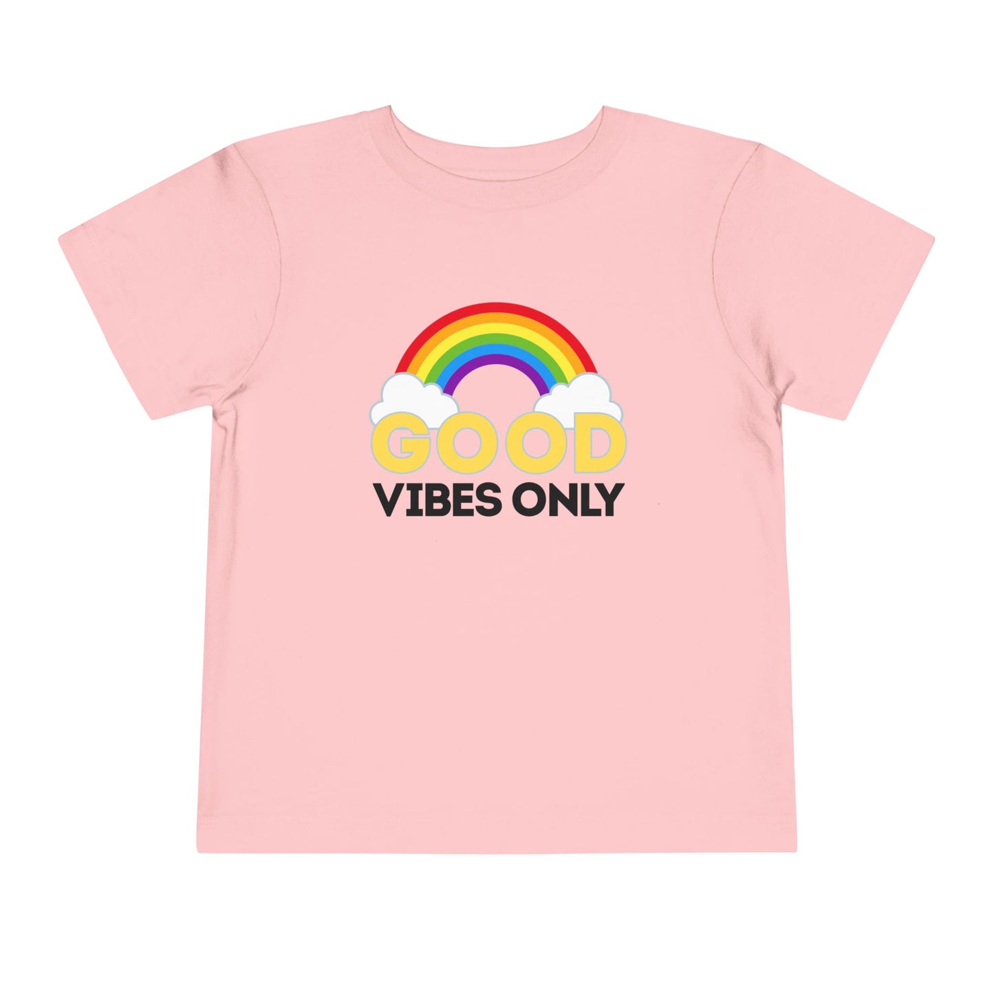 Good Vibes - Unisex Toddler/Kid - Front Print on Light & Dark Tees👕