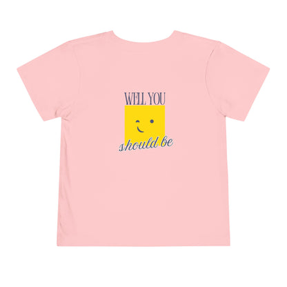 Little Old Me - Unisex Toddler/Kid - Front & Back Print on Light & Dark Tees👕