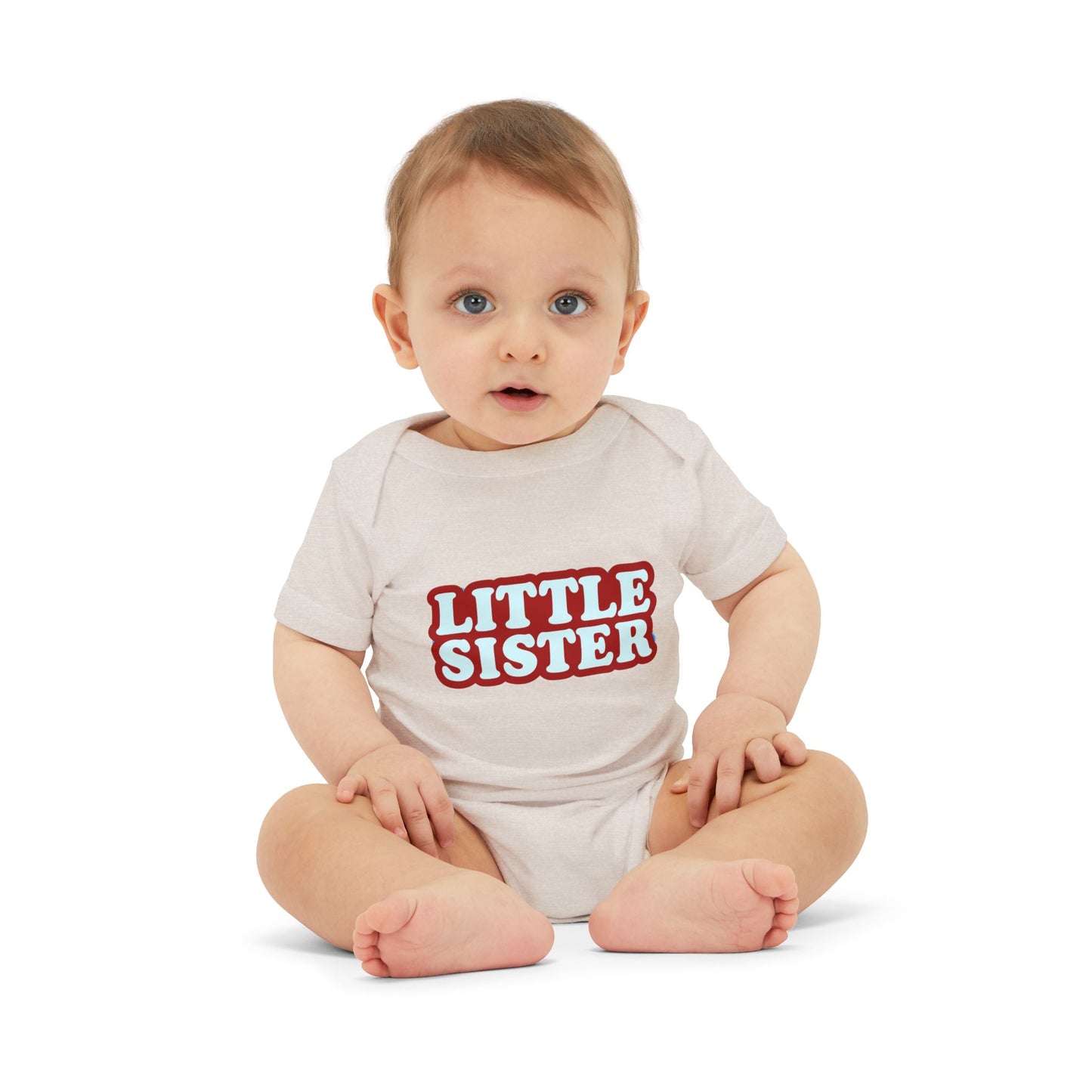 Little Sister - Unisex Baby - on Light & Dark Onsies👕