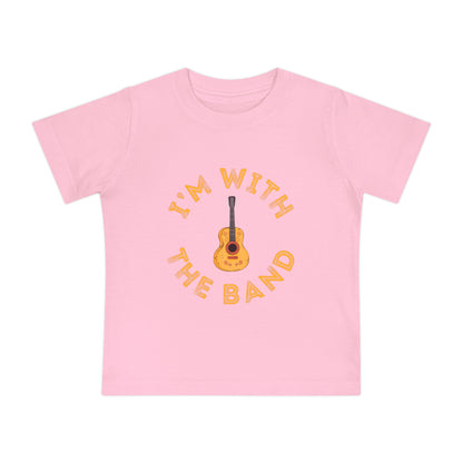 With The Band - Unisex Baby/Toddler - on Light & Dark Tees👕