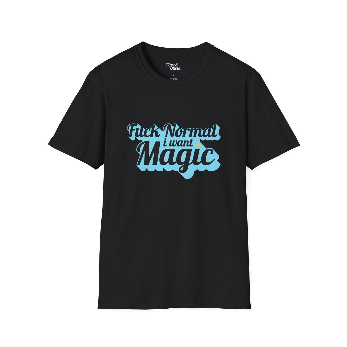 F Normal - Unisex - On Dark and Light Colored Tee👕