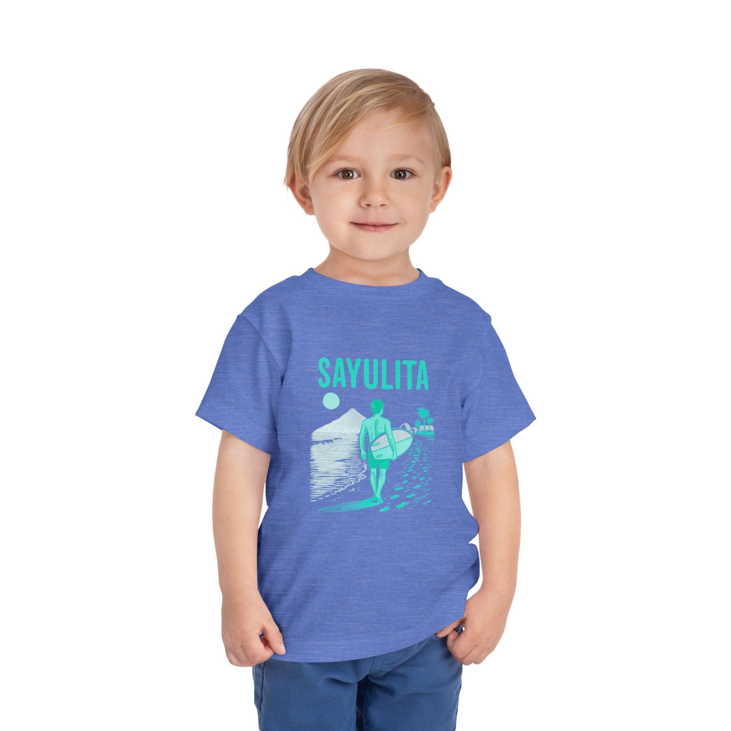 Sayulita- Unisex Toddler/Kid - Front  Print on Light & Dark Tees 👕