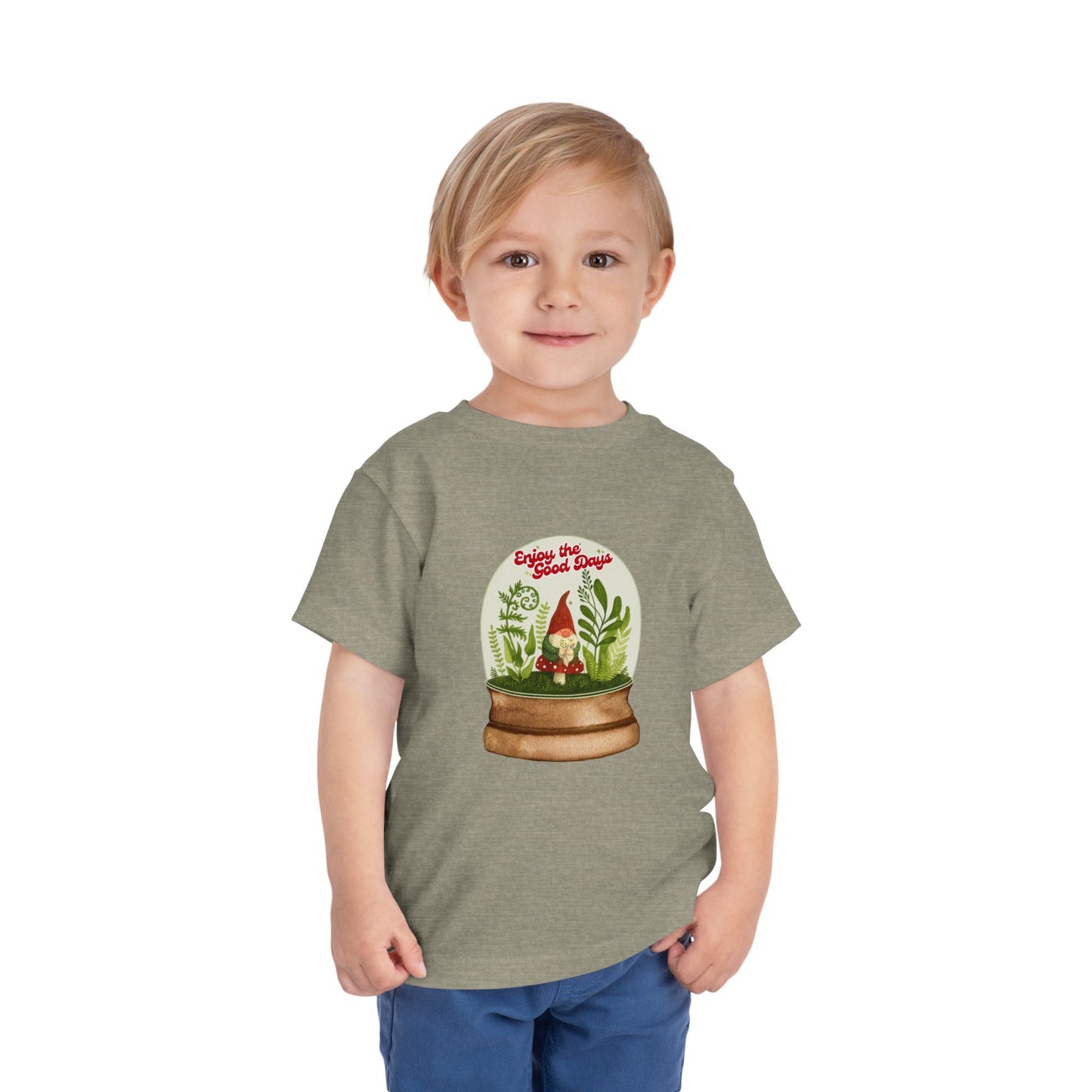 Happy Place - Toddler Unisex - Front Print on Light & Dark Tees👕
