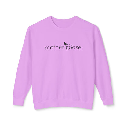 Mother Goose - Unisex - On Dark Lightweight Crewneck Sweatshirt 👕