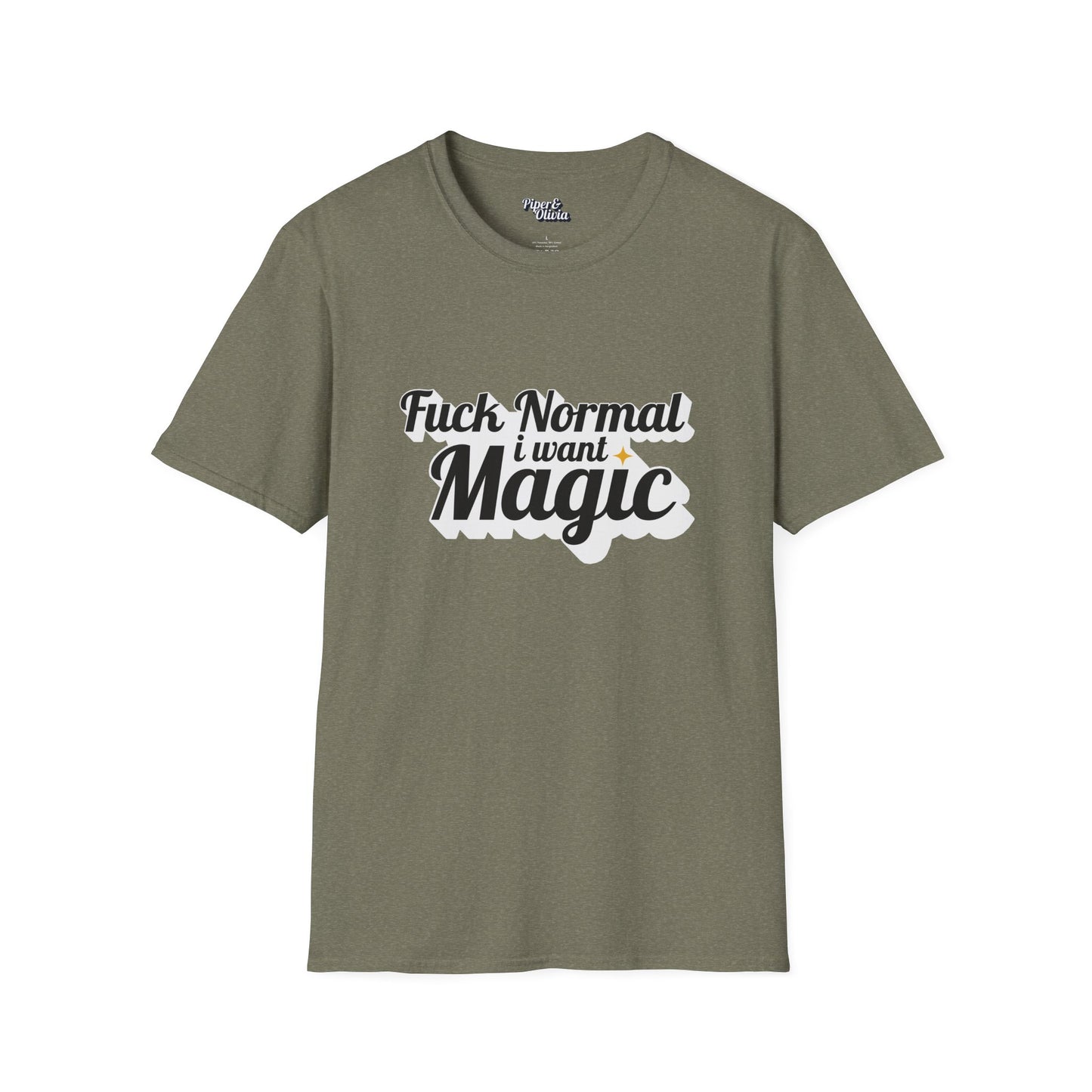 F Normal - Unisex - On Dark and Light Colored Tee👕