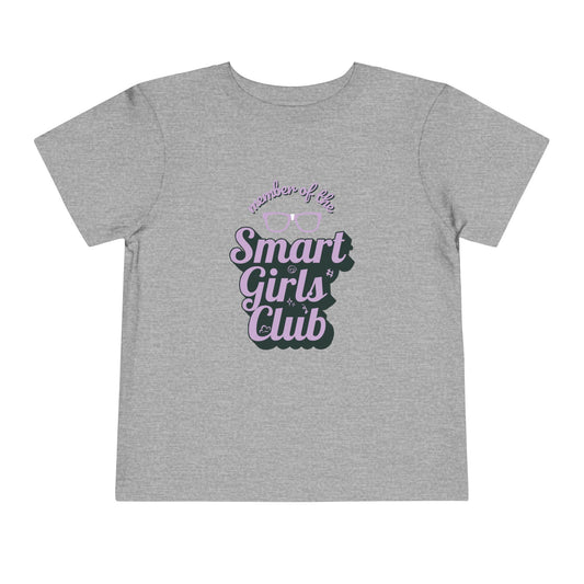 Smart Girls Club - Unisex Toddler/Kid - Front  Print on Light & Dark Tees 👕