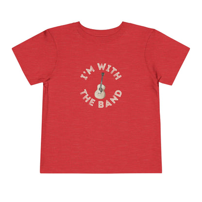 With The Band - Unisex Toddler/Kid - Front & Back Print on Light & Dark Tees👕