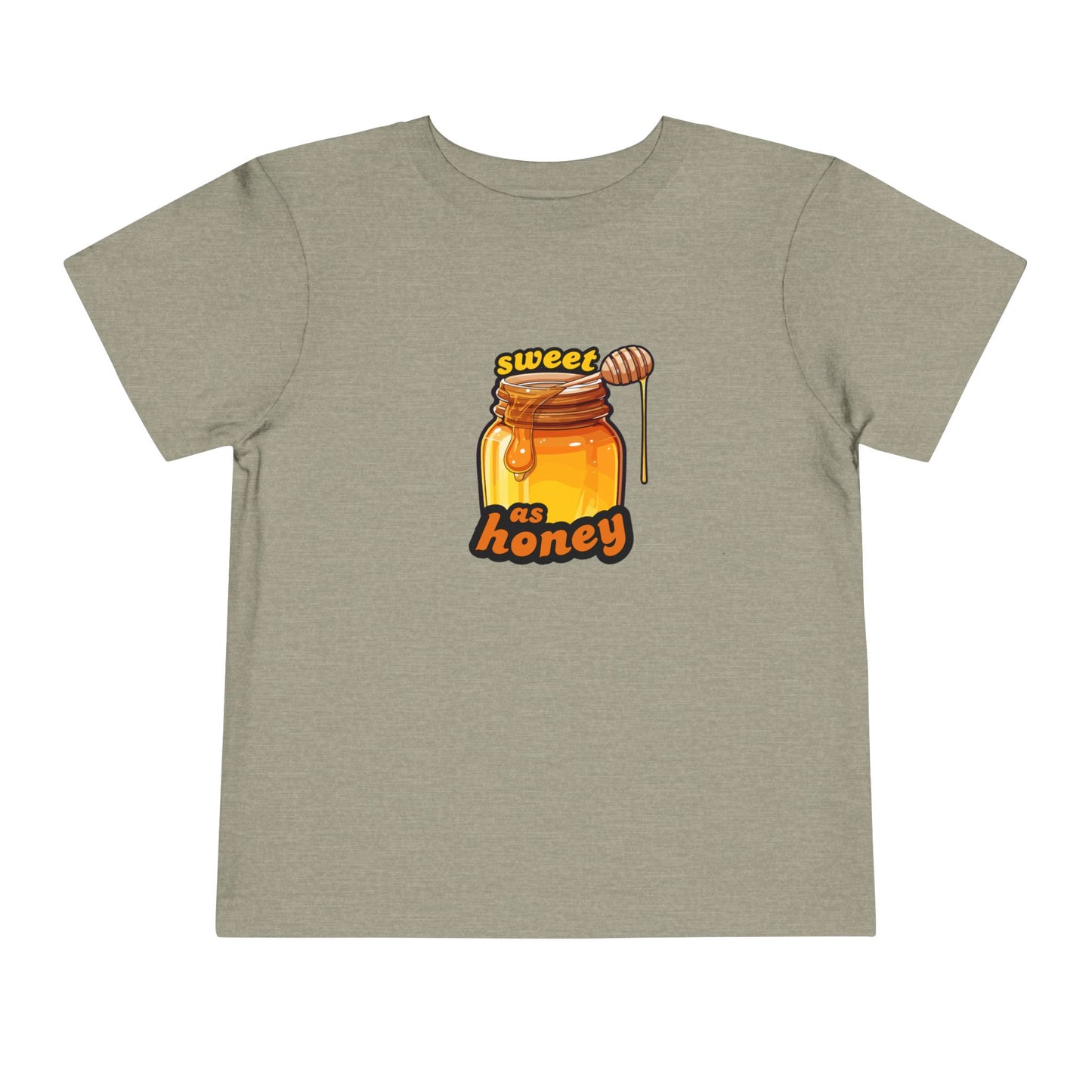Sweet As Honey - Unisex Toddler/Kid - Front Print on Light & Dark Tees👕