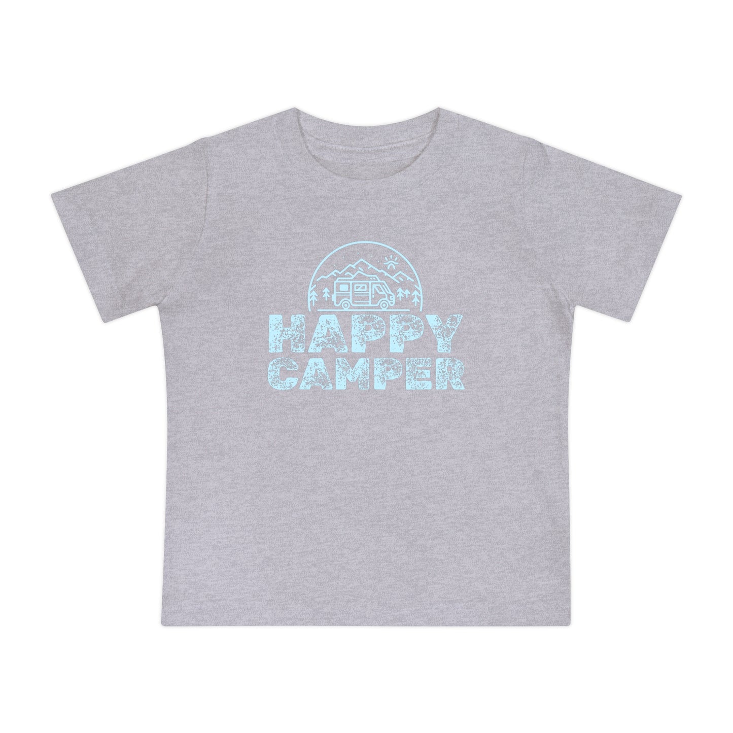 Happy Camper - Unisex Baby/Toddler - on Light & Dark Tees👕